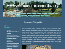 Tablet Screenshot of emmaus-nicopolis.org